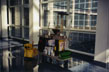 Day porter floor care cart at the L.A. Convention Center